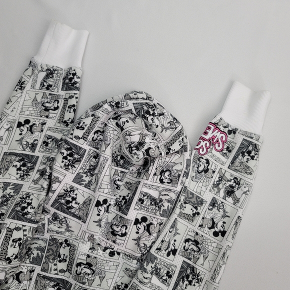 Disney Parks Retro Comic Book Graphic Print Full Zip Hoodie Sz XS - Picture 14 of 16